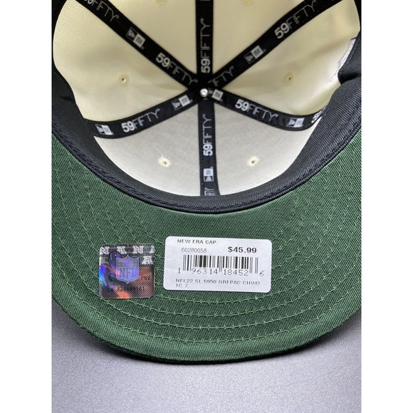 Green Bay‎ Packers NFL New Era 59Fifty 2022 Sideline Fitted Cap Hat Size 7 NWT - Picture 3 of 5